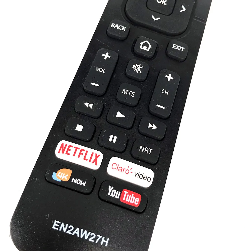 Новый пульт дистанционного управления EN2AW27H для Hisense Smart LED TV с NETFLIX YouTube Бесплатная
