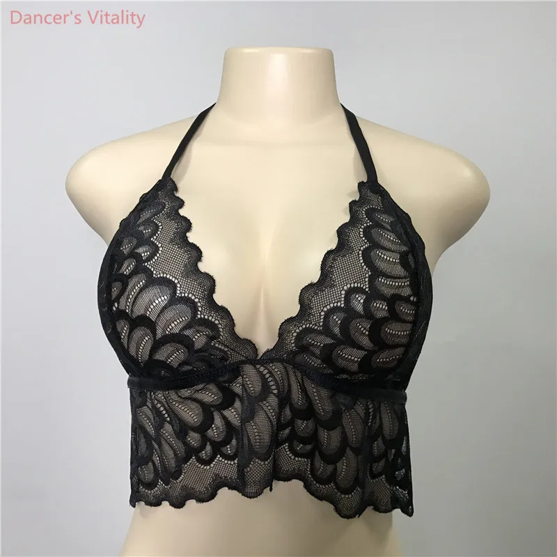 Новинка для ночного бара кружевной бюстгальтер на бретельках с глубоким