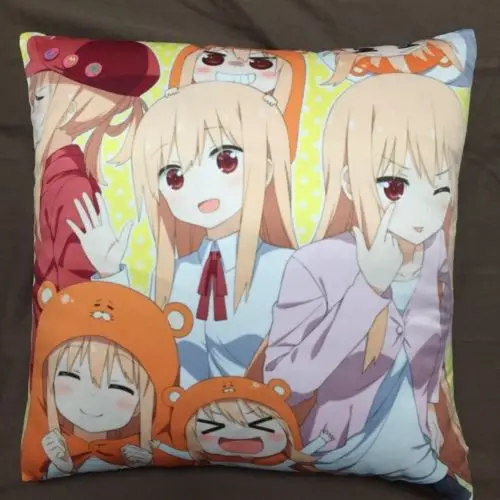 Suef Аниме Манга Himouto! Umaru chan R аниме Двусторонняя Подушка Чехол для подушки