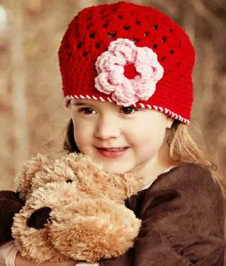 Зима Весна Осень Шлема Младенца Вязания Крючком Девушки Boy Cap Мужская Шапочка