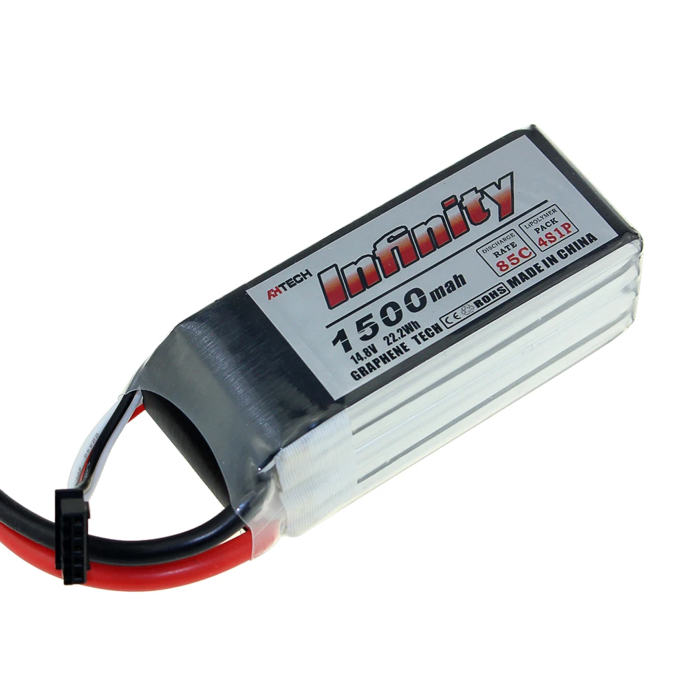 2 шт. Infinity 4S 1500 мАч 95C 14 8 в Графеновый LiPo аккумулятор XT60 разъем поддержка 15C