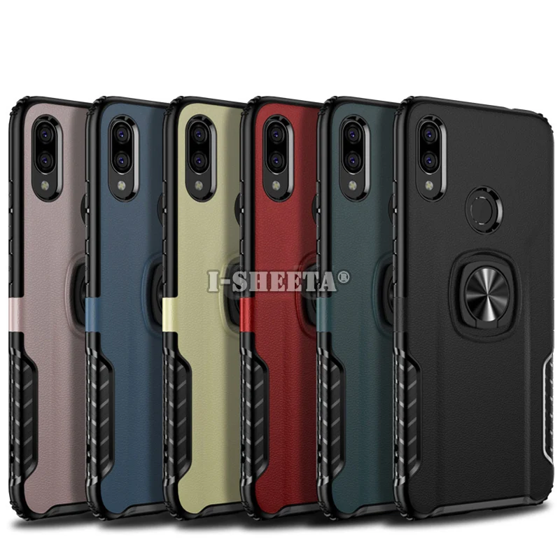 Металлический кронштейн чехол для телефона Xiaomi Redmi Note 7 6 5 Pro 4 4X роскошные