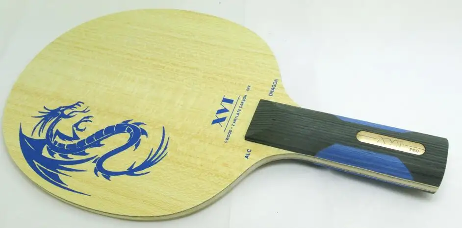 ST long handle XVT ALC Дракон арилат углерода Настольный теннис лезвие/пинг понг лезвие/Настольный теннис летучая мышь - Цвет: ST long handle