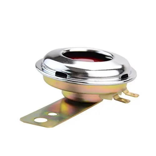 GOOFIT 12v матовый хром Универсальный звуковой сигнал для мотоциклы - Цена: 718,35 руб.