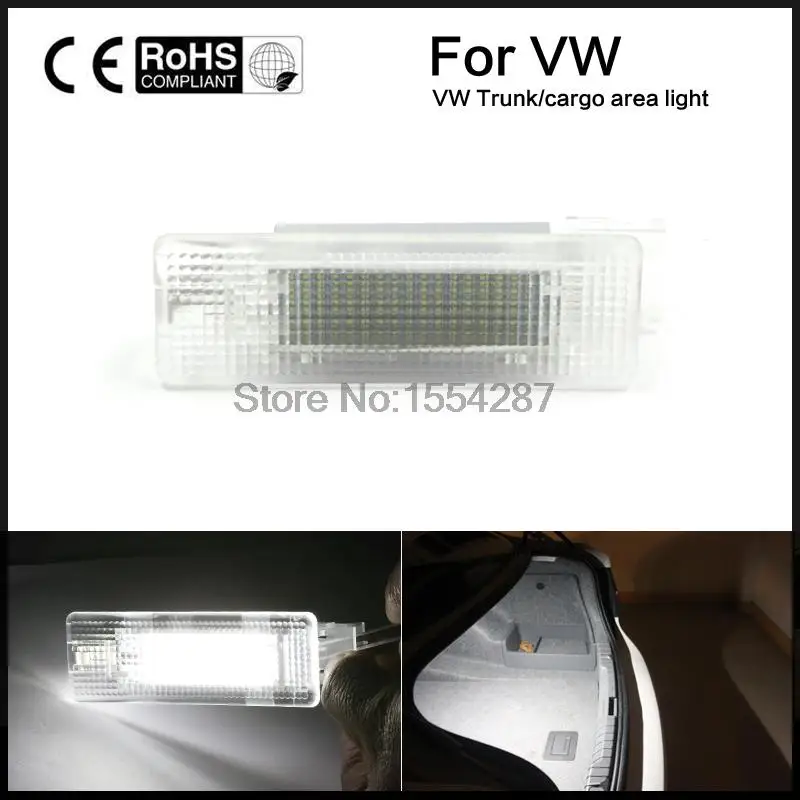 1 шт. Светодиодная лампа для багажника GTi VW Golf MK 5 6 Campmob Jetta Passat B6 CC Polo 5D Tiguan Touareg Altea