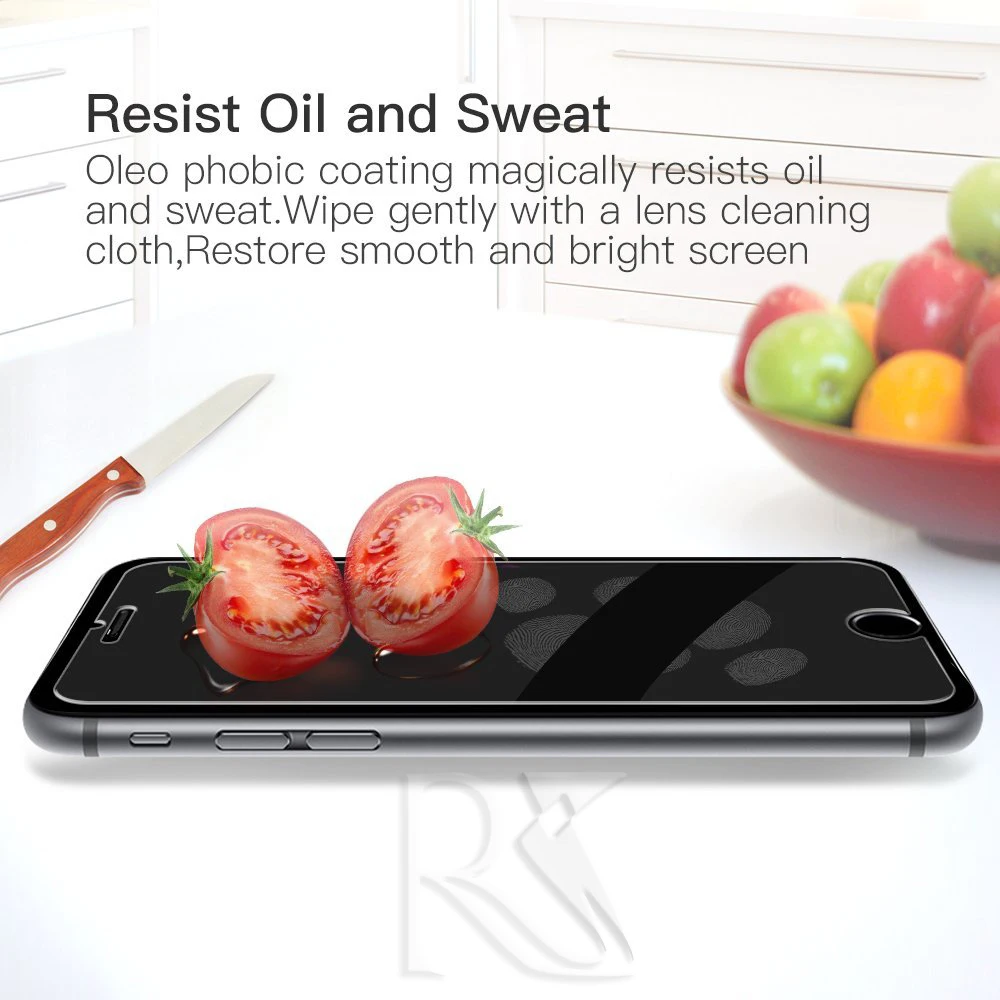 Закаленное стекло для iPhone 7 6s 8 6 защитное противоударное Премиум твердое покрытие