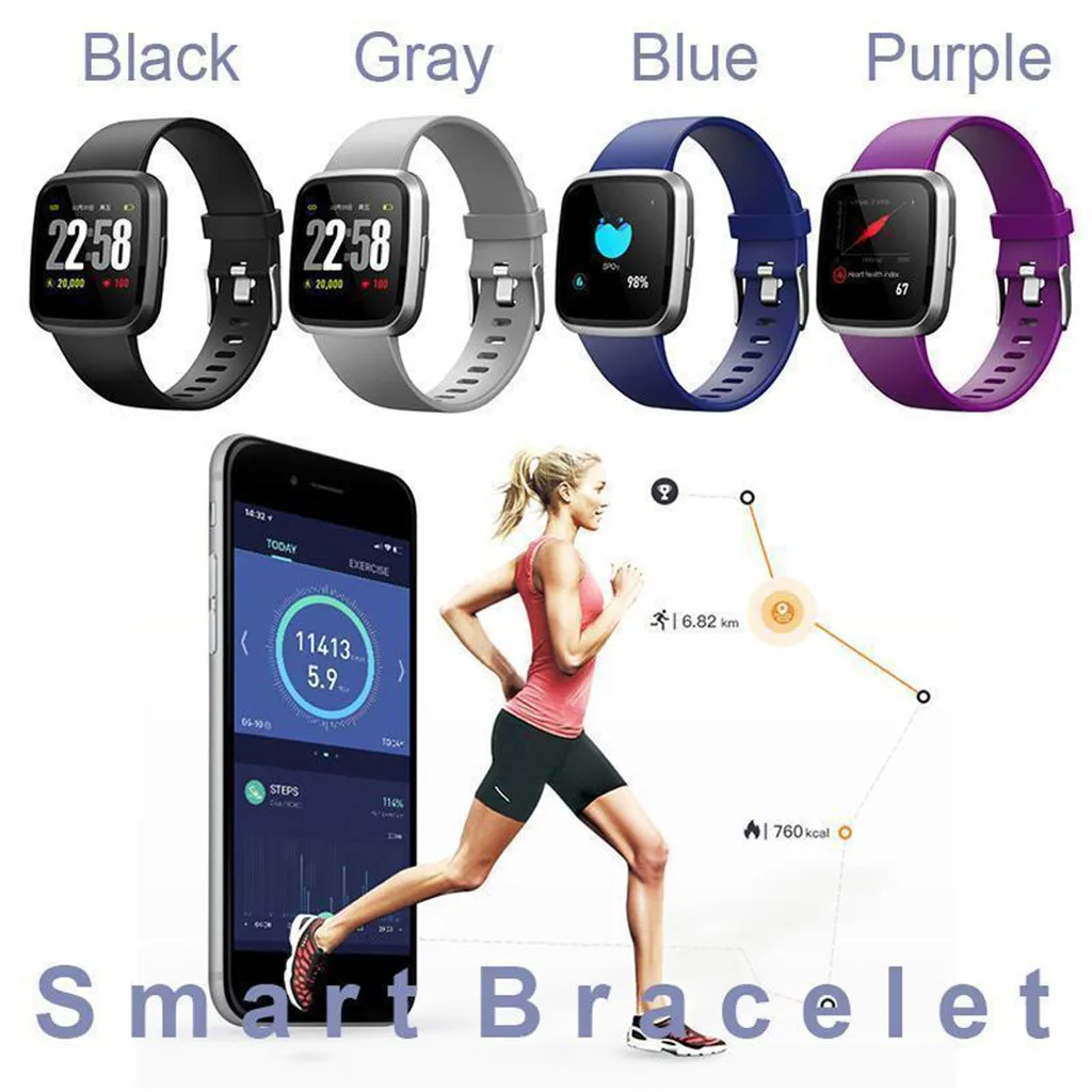 V12C стальная пряжка Корректируемый дышащий ремешок для fitbit Смарт Браслет занятий