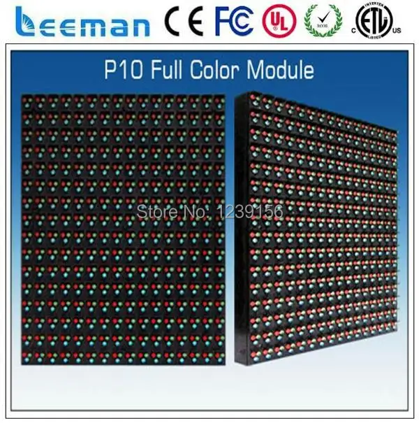 LEEMAN P10 RGB светодиодный дисплей 16x16 --- светодиод программирования табло |