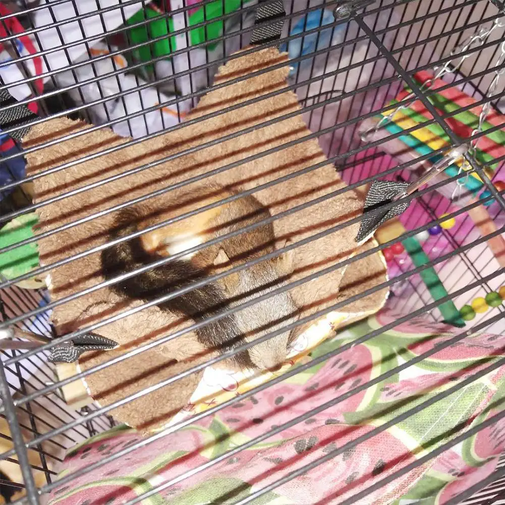 Pet Arm двухслойный мезонин гамак переноска для хомяка двойной висячий белка