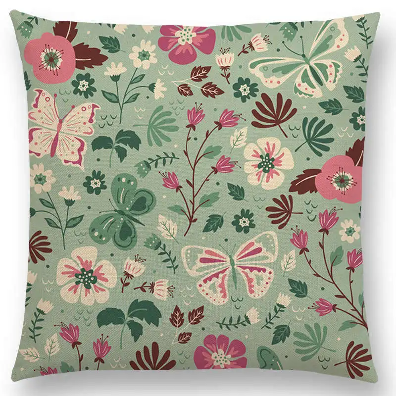 Новинка милые маленькие животные цветочный узор птица Ежик олень Лебедь кролик