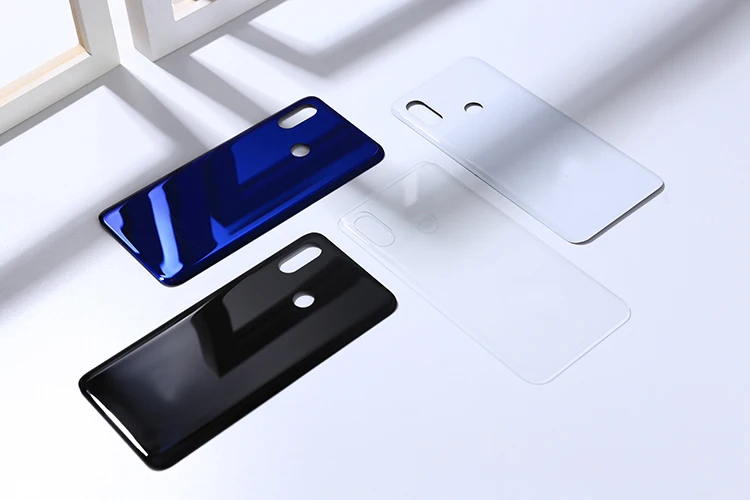 6,2" для Xiaomi Mi 8 стеклянная задняя крышка батарейного отсека задняя крышка корпус дверь для Xiaomi Mi 8 запасные части Инструменты для ремонта