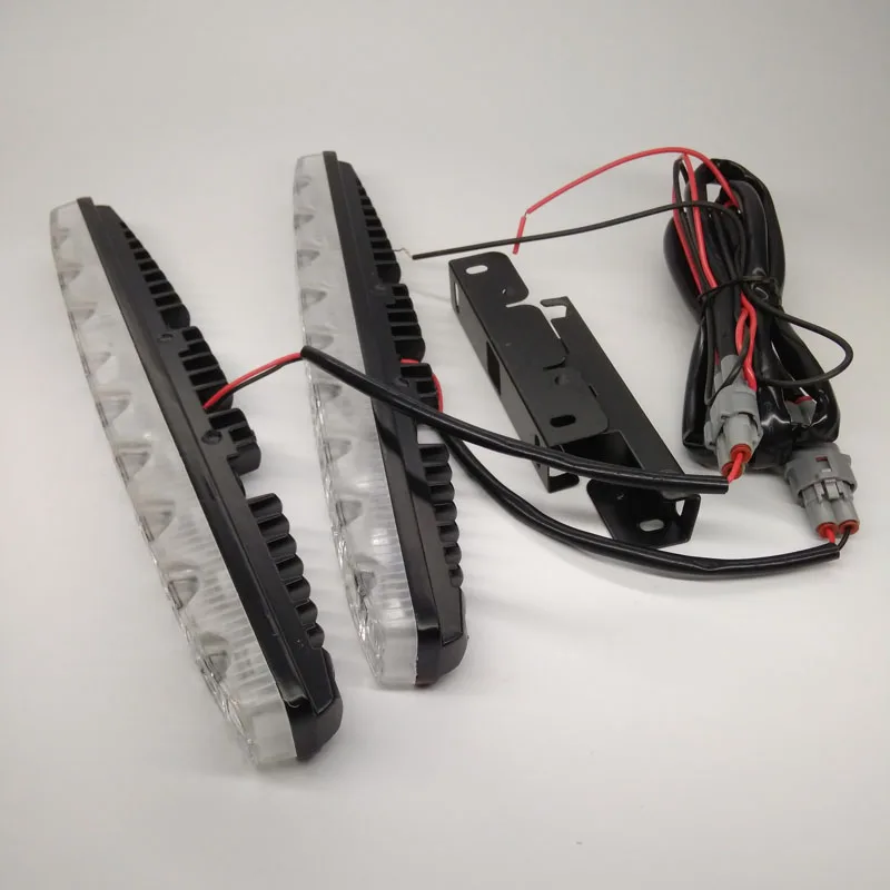 Высокая мощность 2 шт./компл. Led 18 Вт/набор Автомобильный свет DRL дневные ходовые