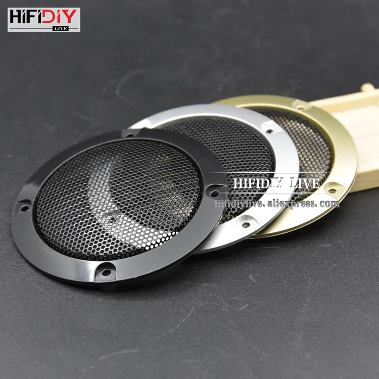 HIFIDIY LIVE speaker s пластиковая рамка металлическая железная проволочная решетка 3 ''3,5 дюймов сетчатая Крышка для динамика высококачественный автомобильный домашний сетчатый корпус
