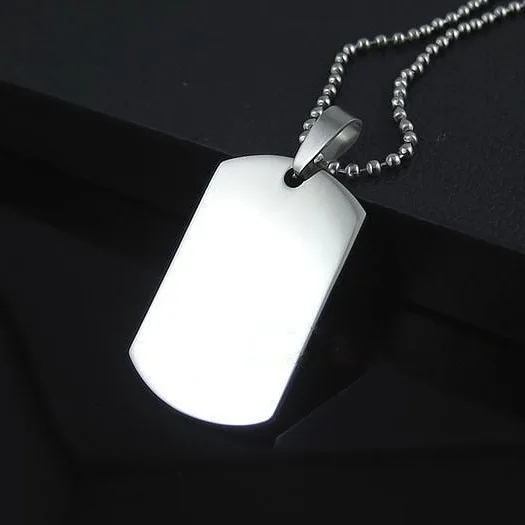LUXUKISSKIDS Бесплатная Цепочка Модные мужские титановые 316L из нержавеющей стали