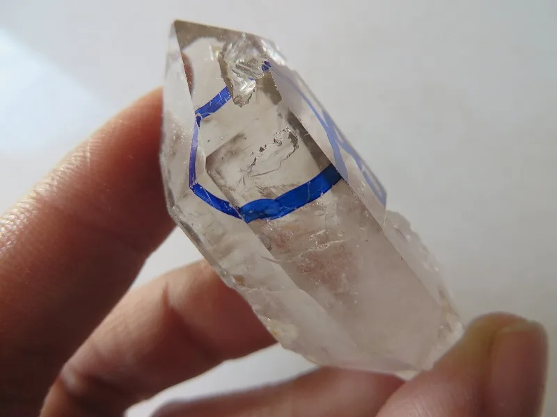 30 4 г редкий прозрачный кварцевый кристалл алмаз херкимера W движущийся ENHYDRO