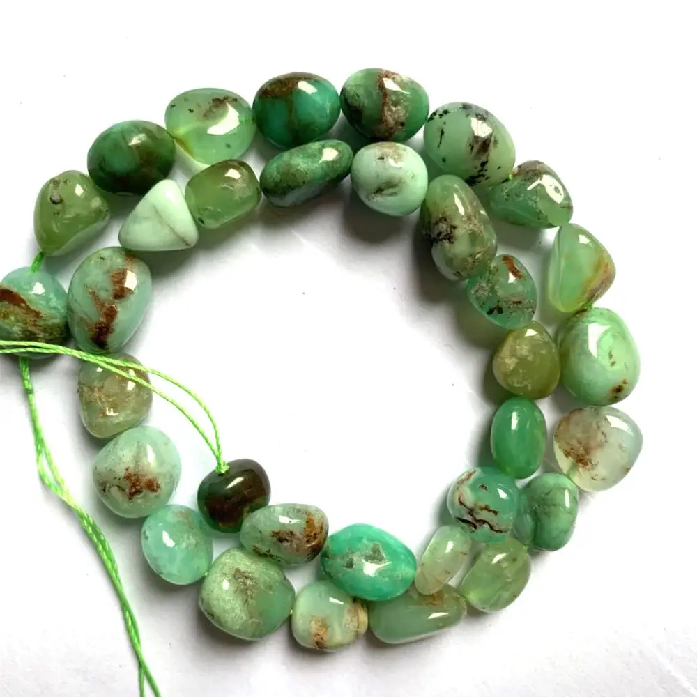Бесплатная ФОРМА натуральный камень Chrysoprase бусины Бусины DIY свободные для