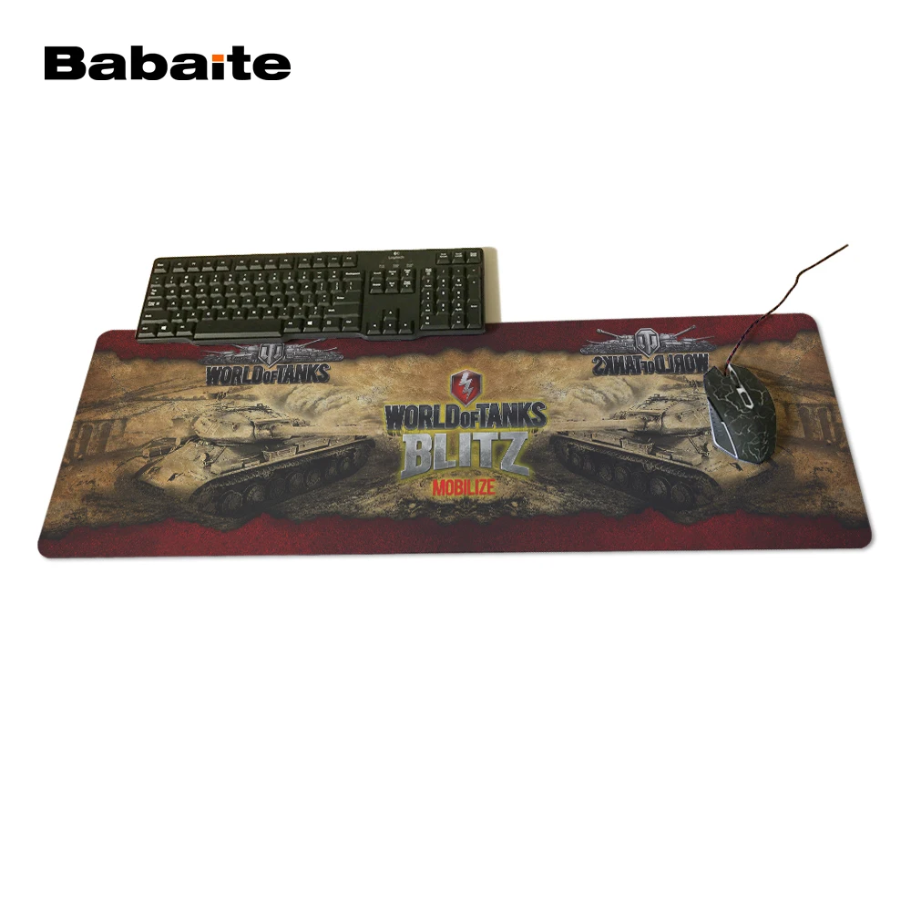 Babaite резиновый коврик для мыши Notbook World of Tanks компьютерный стол коврики игровой