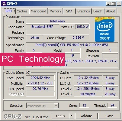 Оригинальный процессор Intel Xeon QS версия E5 4640v4 2 10 ГГц 12 ядерный с процессором SmartCache