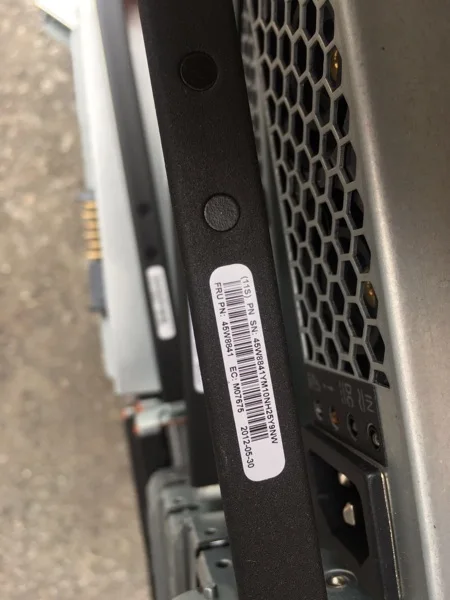 Блок питания IBM V5000 V3500 V3700 45w8229 45w8138 98y2218 45w8841|Детали и аксессуары для приборов| |