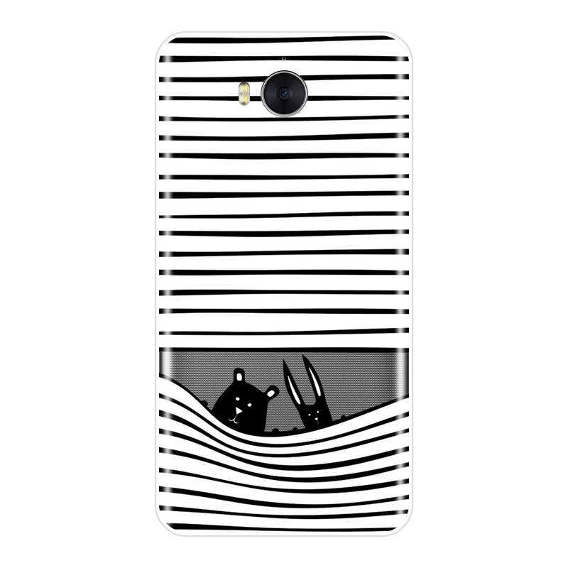 Задняя крышка для huawei Y5 Y6 Y7 Prime 2018 Y9 2019 силиконовый мягкий черный кот собака чехол