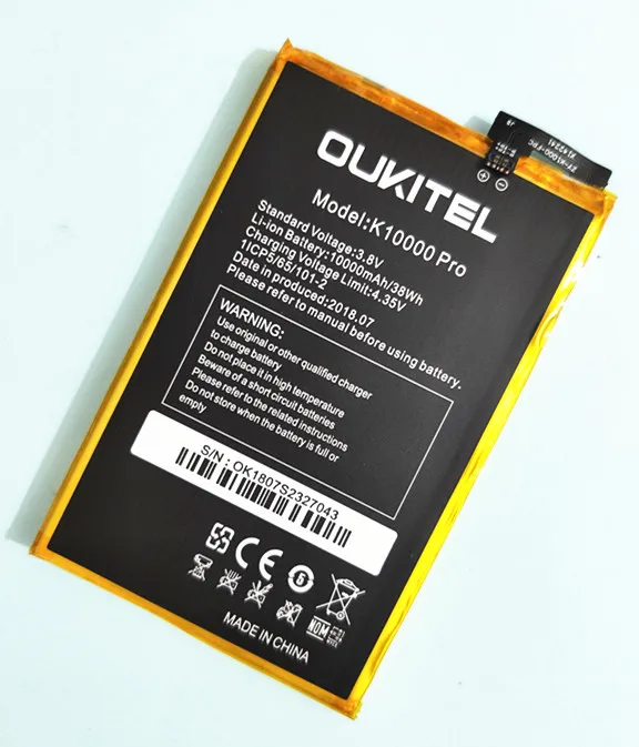AZK NEW FOR oukitel k10000 pro Battery Large Capacity 10000mAh Replacement For Mobile Phone | Мобильные телефоны и