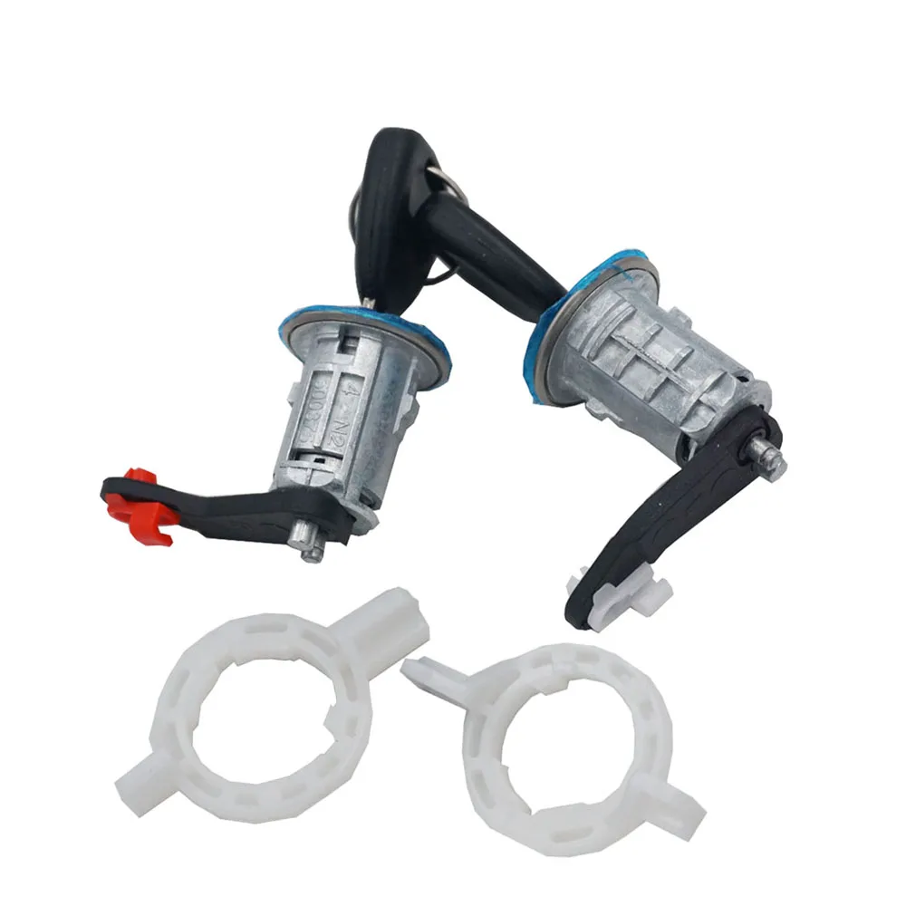 Левый и правый Автомобильный Дверной замок цилиндр с 2 клавишами для RENAULT MASTER 1998