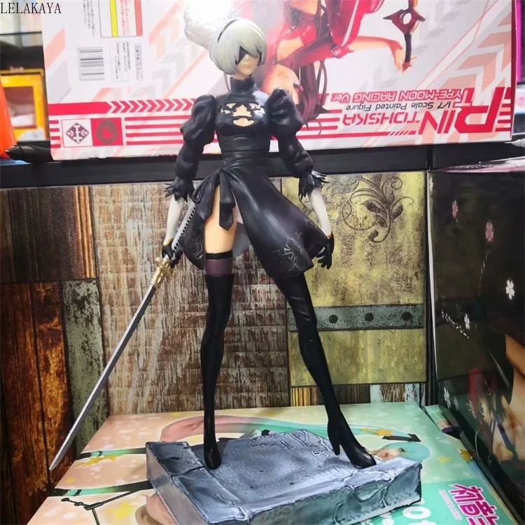 Игры НИР: автоматы 2b YoRHa No.2 Тип B Платье черного цвета Боевая версия модели битва