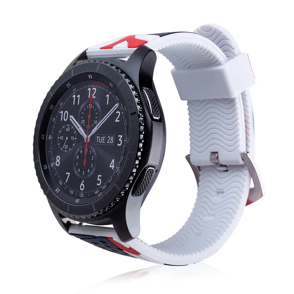 Ремешок для наручных часов Samsung Gear S3 модный спортивный браслет мужчин и женщин