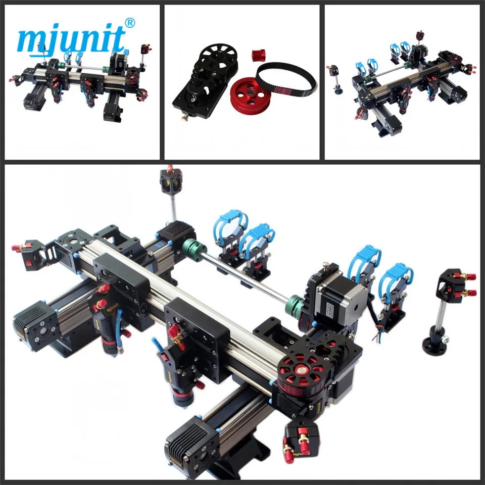 Mjunit 1300x2000 мм дорожные лазерные скользящие платформы Линейные модули движения для
