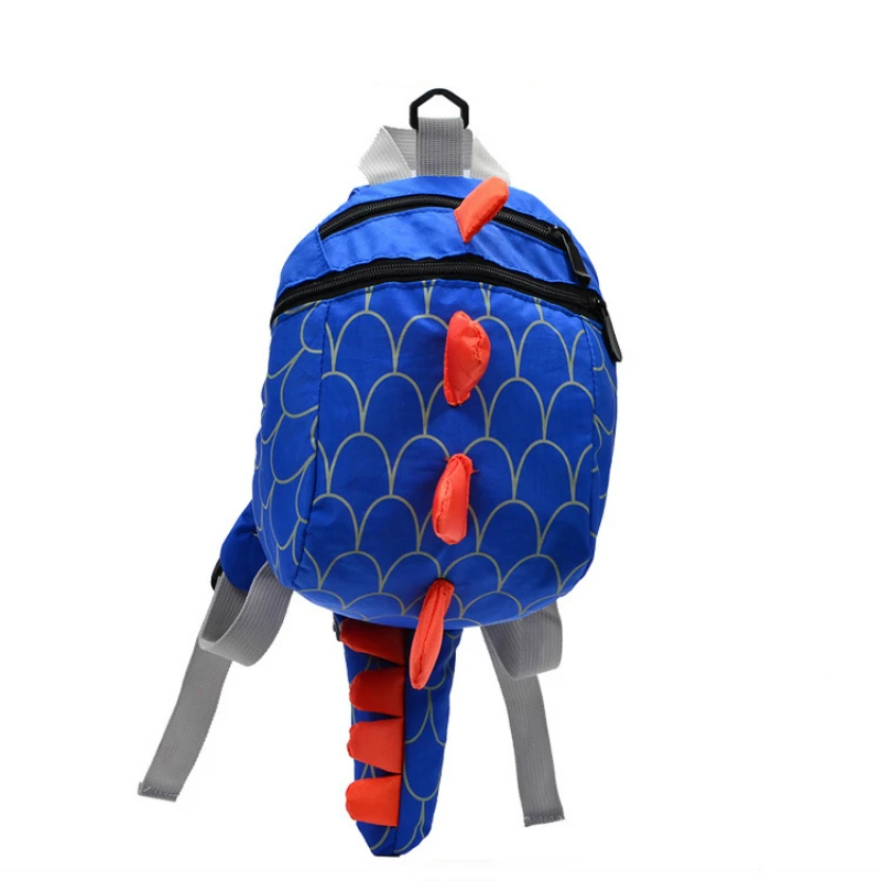 Сумка с динозавром из мультфильма для маленьких детей рюкзак ремнем и защиты от