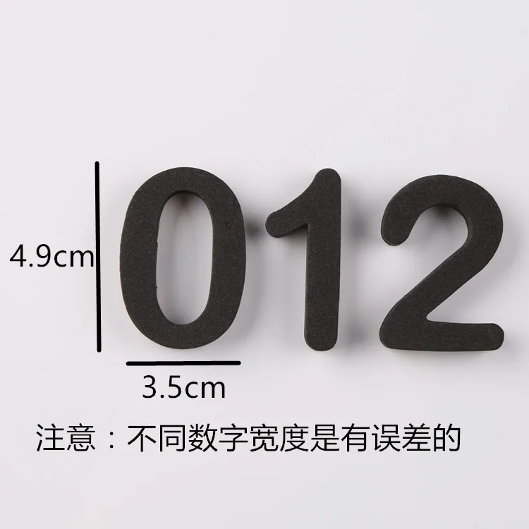 41 шт. Черный Eva магнитный стикер Дети Математика раннее образование Доска магнит