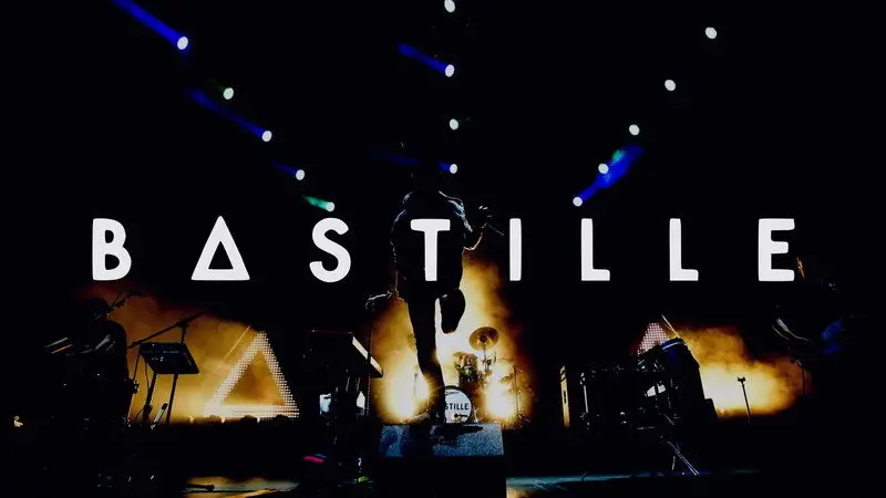 MX09495 Bastille-английский инди-рок группа Дэн Смит музыка звезда 25 &quotx 14&quot Афиша | Дом и