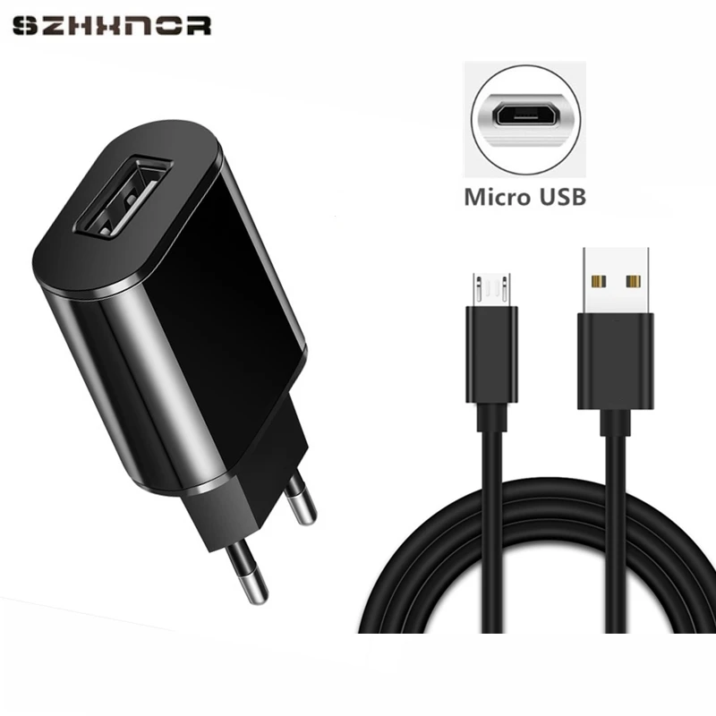 Зарядное устройство с Micro USB 5 В для huawei p Smart P8 lite zenfone vivo x21 v9|Зарядные устройства