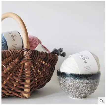 50 г/шар 100% шерсть мериноса грубая пряжа сотканный из шерсти вручную вязаный