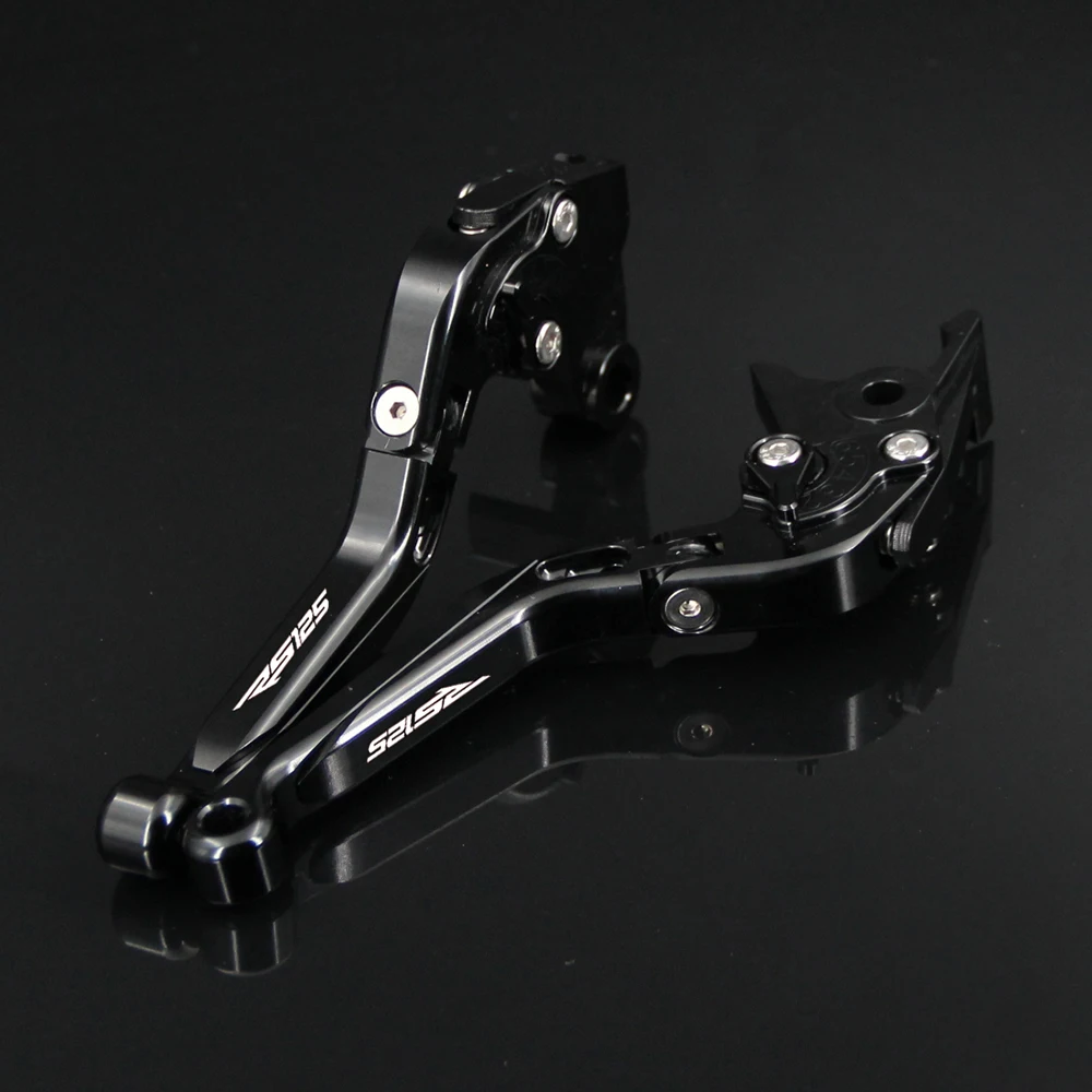 8 Colors Full Black CNC Motorcycle Accessories Adjustable Brake Clutch Levers For Aprilia RS125 RS 125 1999-2005 2002 2003 2004 |
