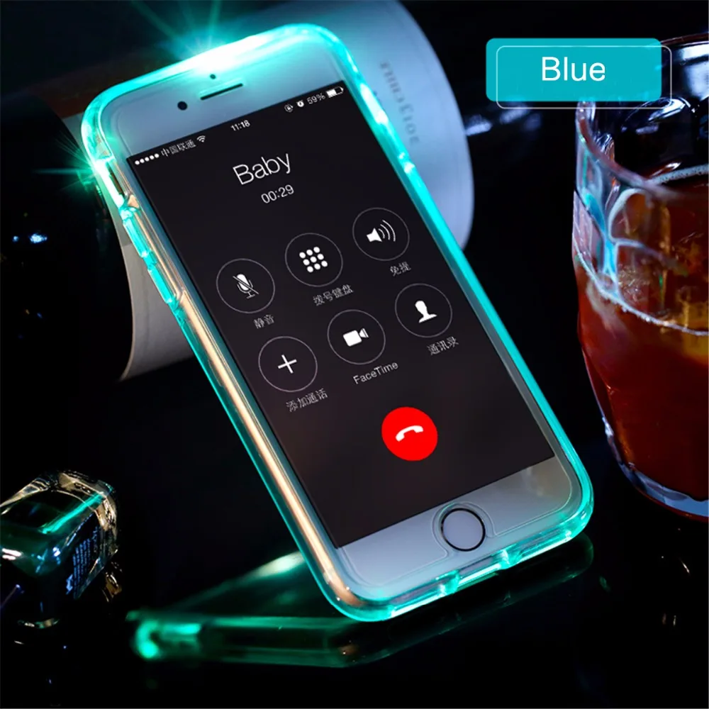 Чехол для телефона ROCK Led Flash iPhone 7 plus чехол |