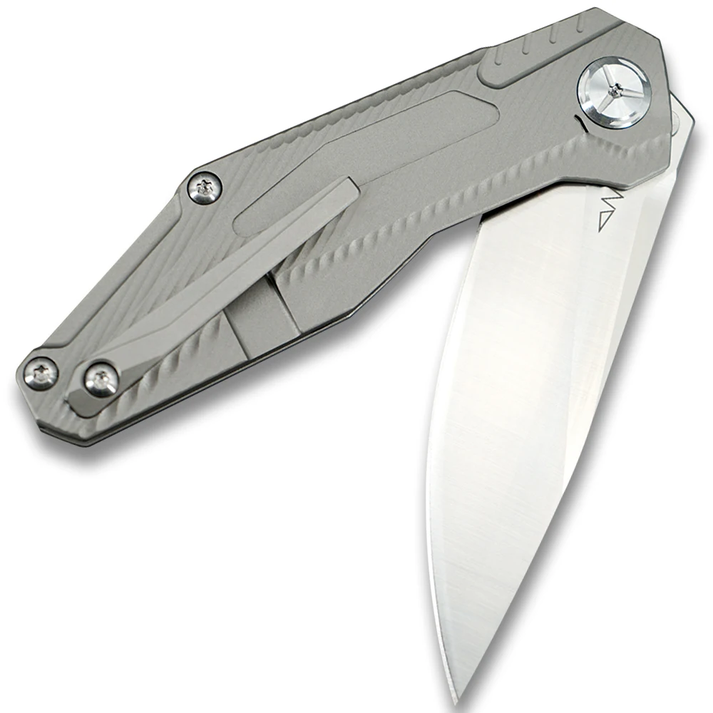 TWOSUN d2 лезвие складной карманный нож тактические ножи Походный нож охотничий открытый инструмент EDC титановые подшипники быстро открывающиеся TS57
