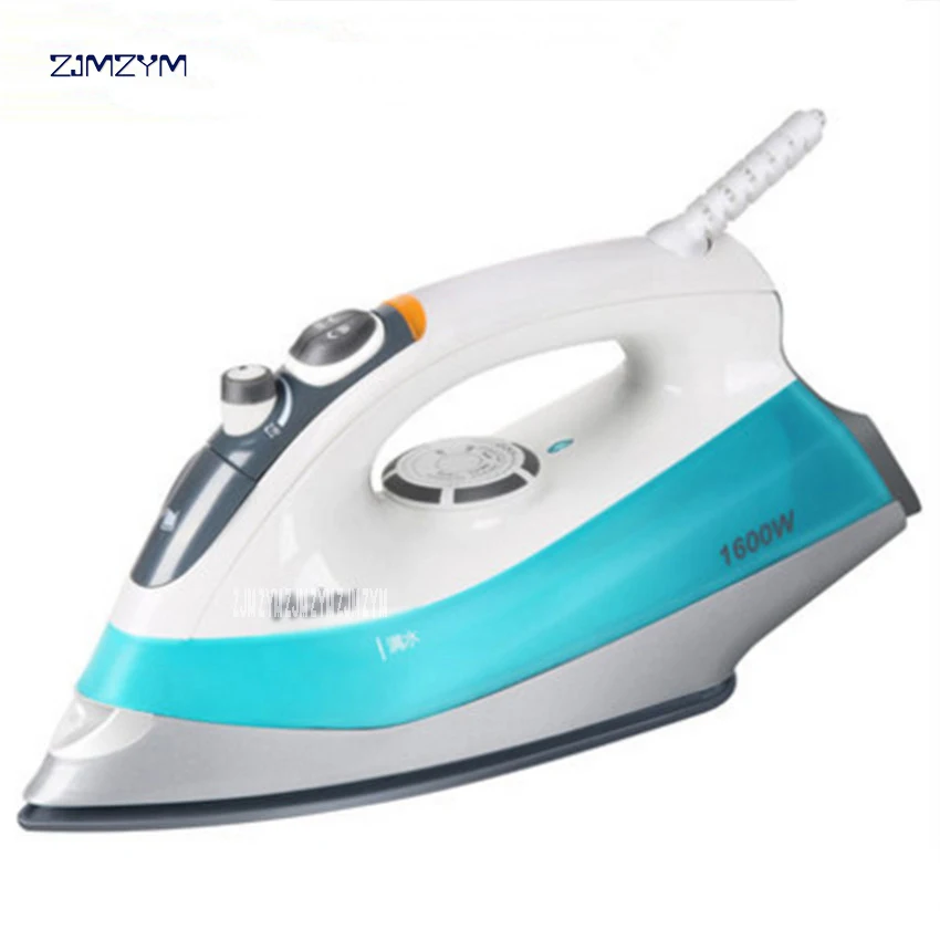 

YD1618 household electric iron steam irons genuine Mini hand-held electric iron 1600W power Ceramic Floor, ABS body Wire Iron
