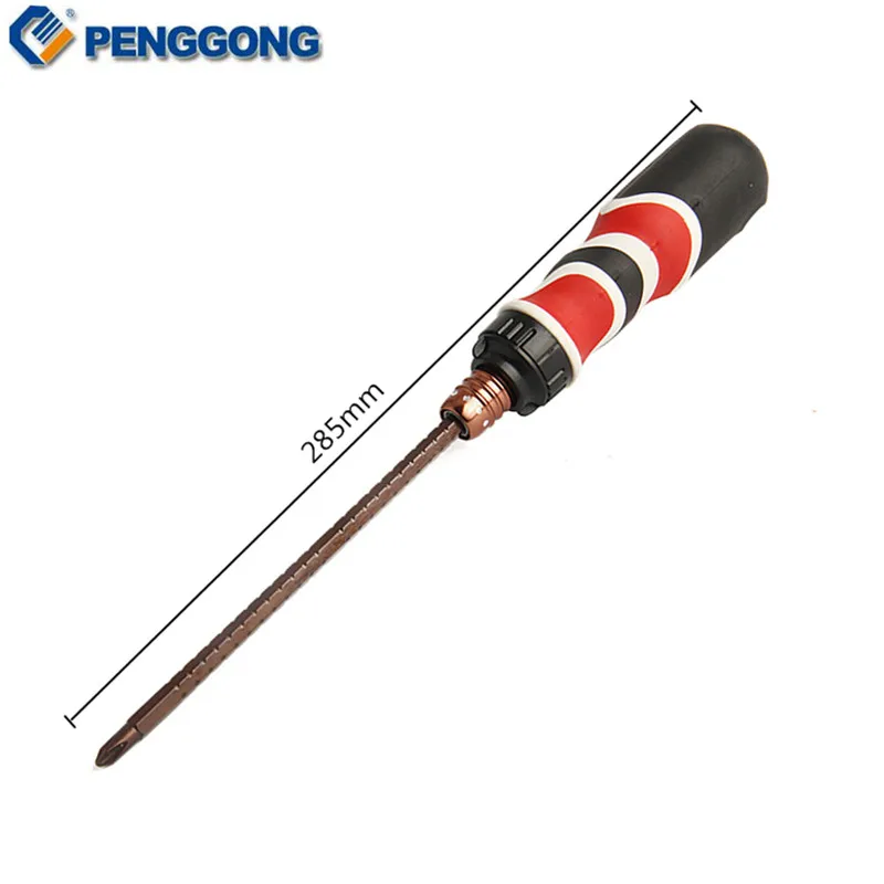 Отвертка PENGGONG 4 шт. регулируемая модель телескопическая из сплава S2 ручные