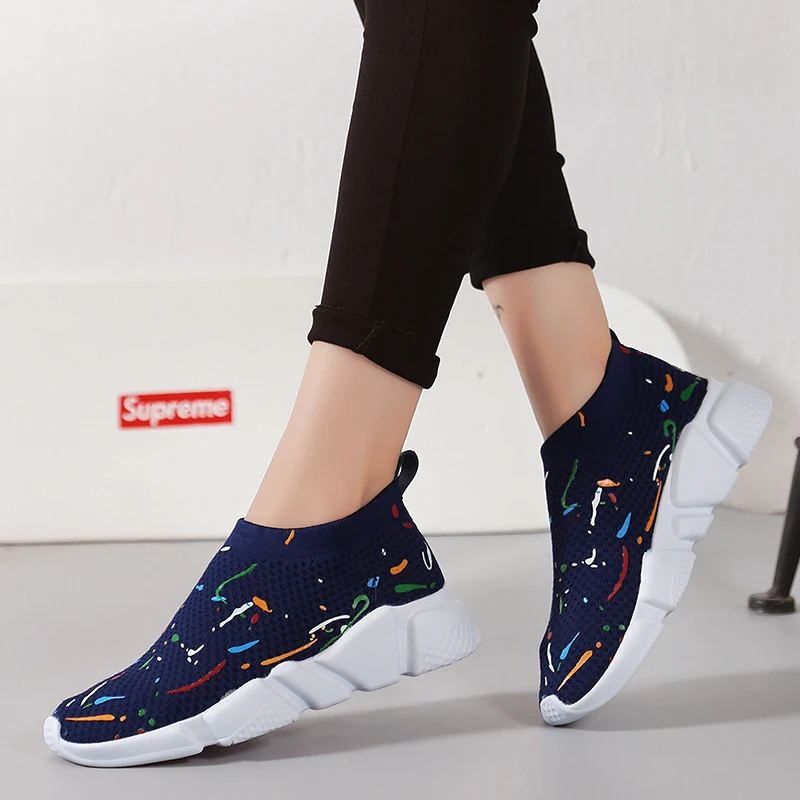 Sooneeya Summer Light Men Casual Shoes Slip On Male Flats Big Size 35-48 Unisex Sneakers Camouflage Walking Footwear |