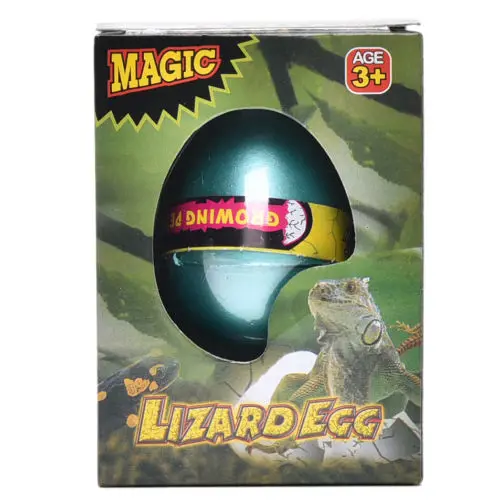 Lizard Забавная Новинка, расширение воды, инкубационное яйцо, животное, детские игрушки для малышей, детская коробка, большие Яйца динозавра, детские игрушки - Цвет: Lizard