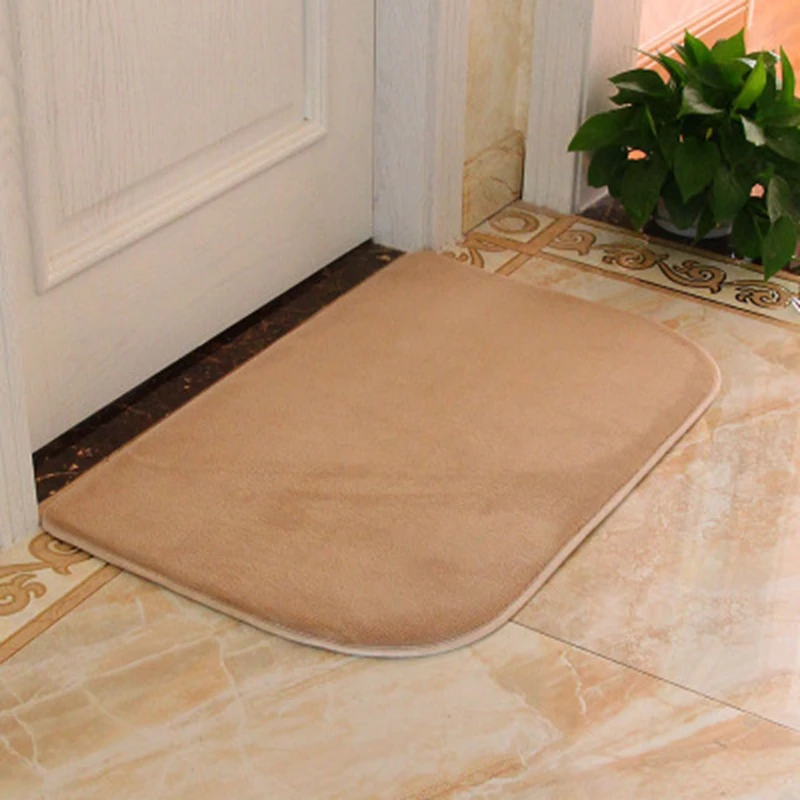 3 размера коралловый флисовый коврик с эффектом памяти нескользящий