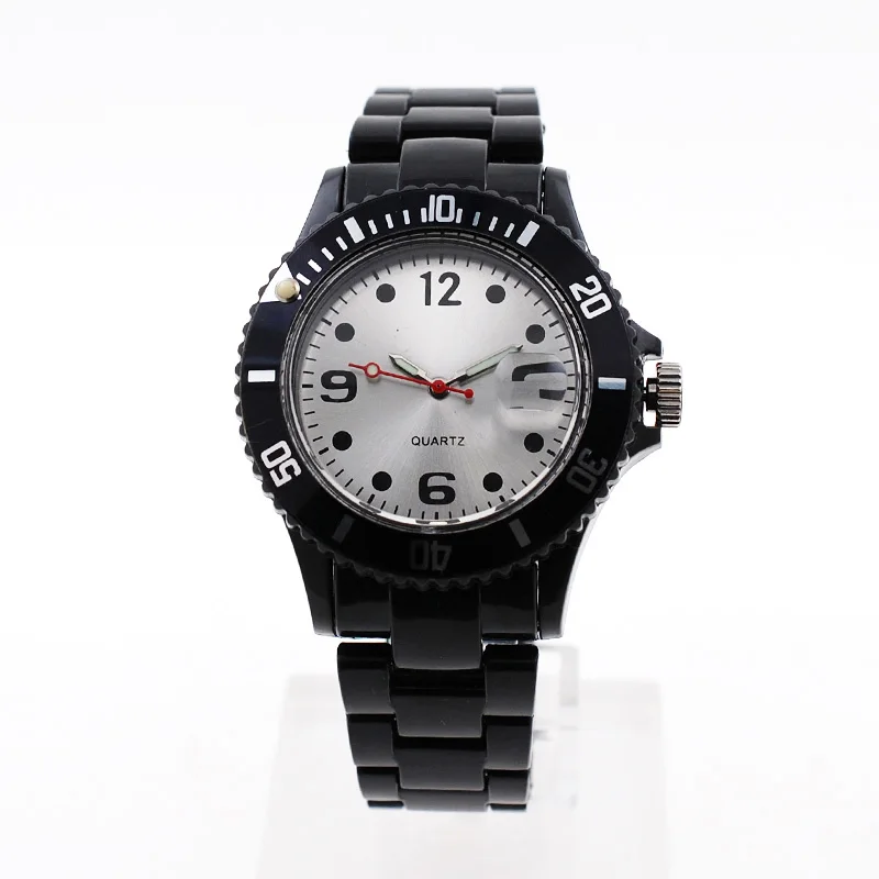 Мода мороженое изделие Модные подарки кварцевые часы силиконовые Женева