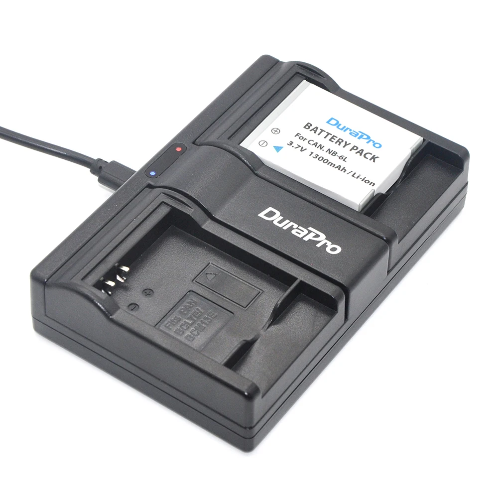 1 шт. NB-6L NB6L NB 6L NB-6LH USB Dual Батарея Зарядное устройство для Цифрового Фотоаппарата