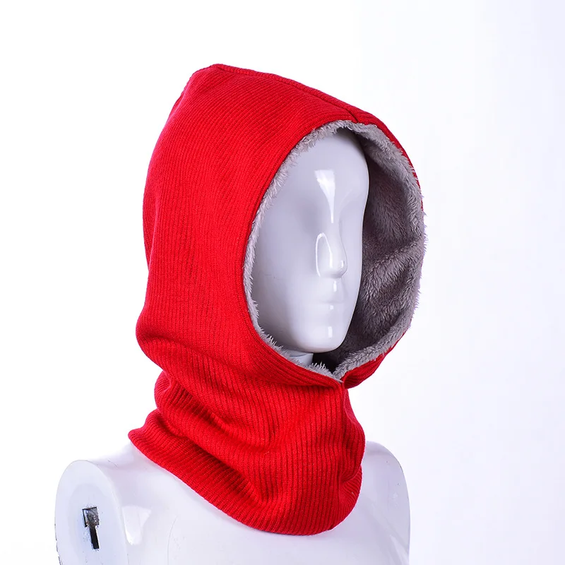 Зимние женские и мужские вязаные шапки бини шарф для мальчиков Skullies Beanies Зимние плюшевые шапки для мужчин и женщин шапки Gorras Bonnet маски шапки