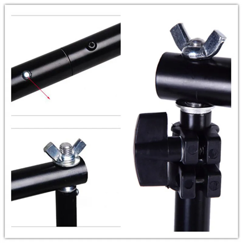 2017 New 3 X 2M(10X 6.5Ft) BACKGROUND HOLDER Photo Background Support System Stands Adjustable Backdrop Stand Kit | Электроника