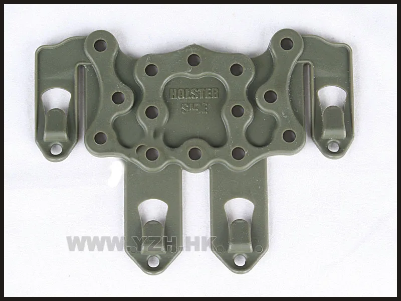 SWAT страйкбол удар Молл кобура Платформа Панель коричневый|molle holster|holster platformholster