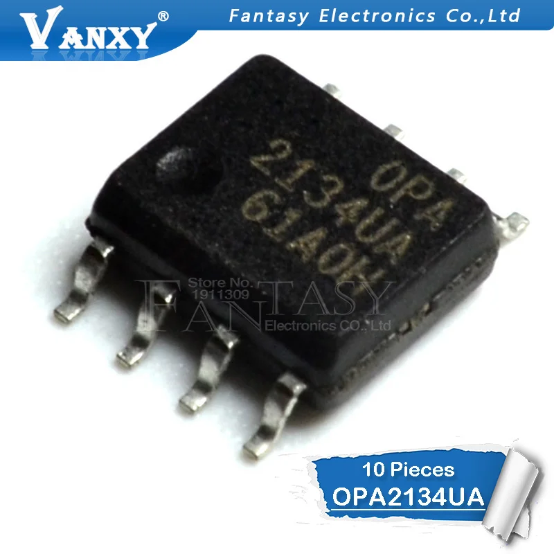 10 шт. OPA2134UA SOP8 OPA2134 SOP OPA2134U 2134UA SOP-8 | Электронные компоненты и принадлежности