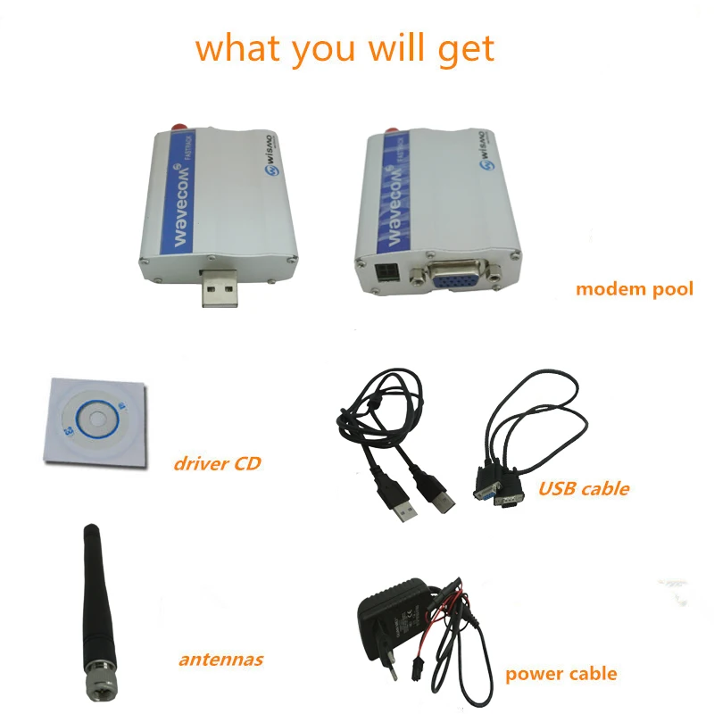 Оригинальный wavecom gsm m1306b rs232 sms модем массовый передача данных m2m|sms modem|bulk smsgsm |