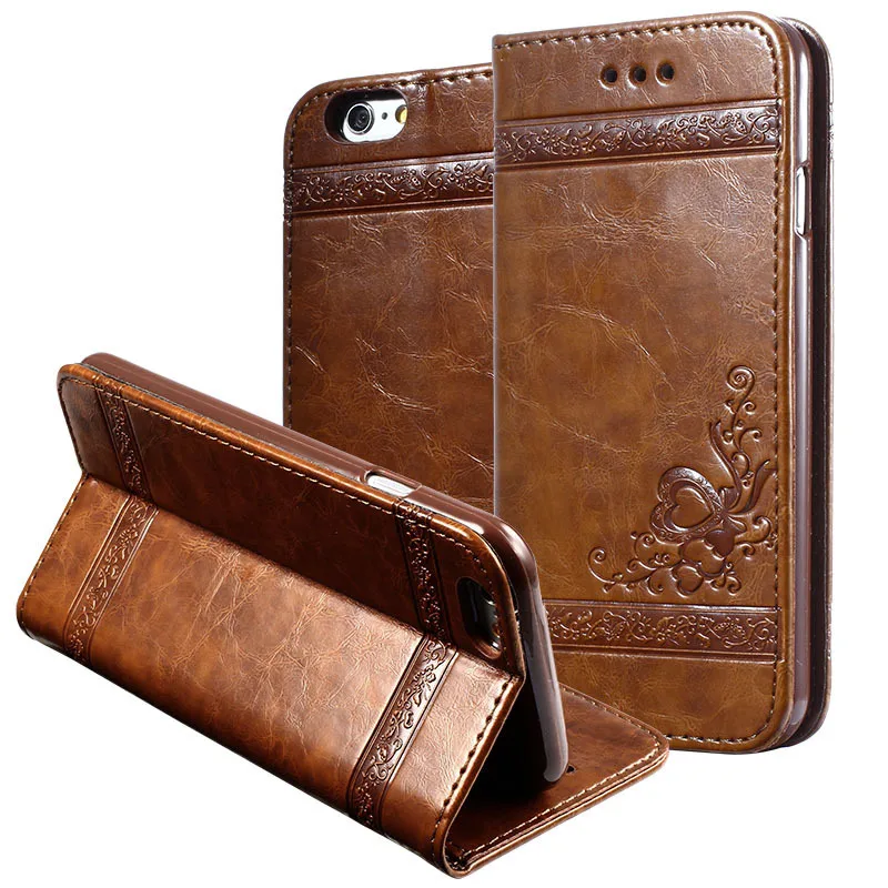 2018 Чехол для мобильного телефона из искусственной кожи с откидной крышкой и